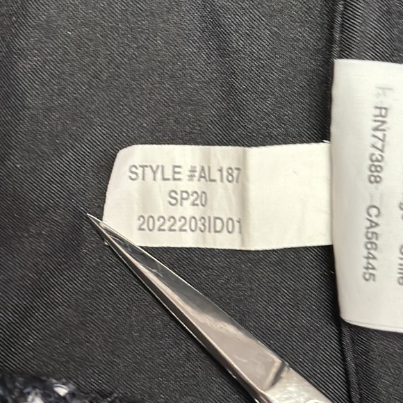 J. Crew A-line Tweed Skirt Black White & Blue Career Preppy Staple Sz 2 - Picture 8 of 13